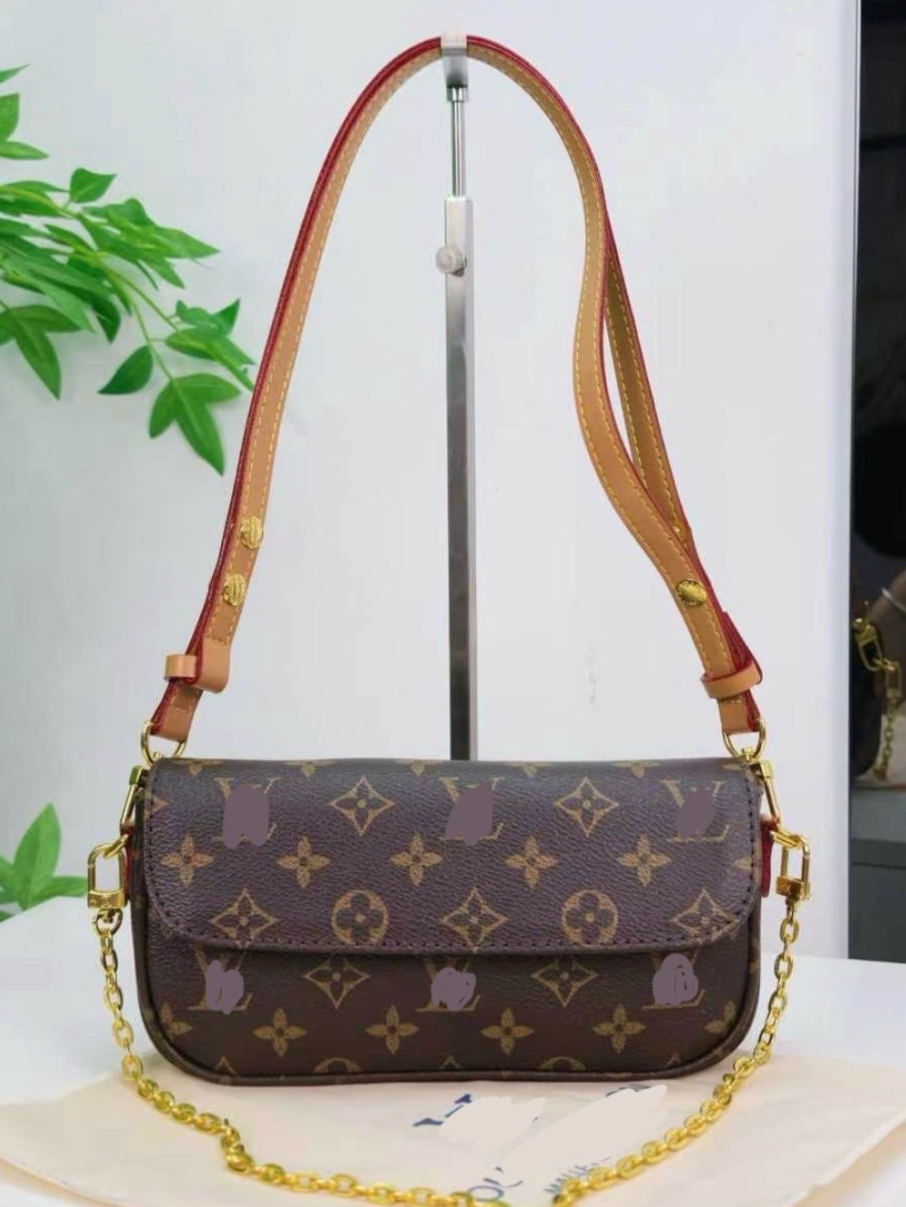 New women’s brown fashion shoulder bag